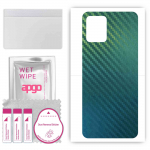 apgo Protective Skin Sticker for the back compatible with Vivo Y01, Wrap Film, Foil, Vinyl - Pattern Carbon Chameleon CAKA1