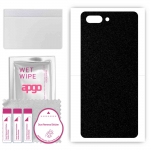apgo Protective Skin Sticker for the back compatible with Ulefone T2 Pro, Wrap Film, Foil, Vinyl - Pattern Matte Black