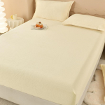Sametist voodilina Soe madratsikate Lihtsa stiiliga voodikatted sabanas para cama Kodu Elastne voodilina(Padjap&uuml;&uuml;r puudub) 90x200x25cm 1pc