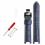 Pealmine kiht veisenahast ehtsast nahast k&auml;ev&otilde;ru GC-le 22*13mm 20*11mm s&auml;lkuga kellarihm vanem kellarihm k&auml;ekellapaela kruvi 22-13mm