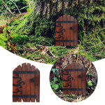 Fairysi uksed puudele v&auml;listingimustes kasutatavad miniatuursed haldjate uks puude kaunistamiseks Fairysi aiatarvikud