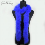 2 meetrit 35g kohevad kalkuni suled Boa Marabou sulgedest &otilde;hukesele &otilde;htukleidile/riietusele/sallile/Cosplay kaunistuseks Uus 5pcs