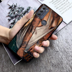 Seksikas Tattoo Girl telefoni&uuml;mbris Motorola Moto E7 Plus E32 E20 E40 Edge 20 Lite G22 G52 G20 G30 G100 G60 G50 G10 G Pure G Stylus jaoks Moto E7