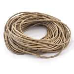 5 m pikk &uuml;mmargune vahatatud k&ouml;ie l&auml;bim&otilde;&otilde;t 1/1,5/2/2,5/3 mm ripatspaelad k&auml;ev&otilde;ru n&ouml;&ouml;r kingituste pakkimisn&ouml;&ouml;r DIY r&otilde;ivaste &otilde;mblustarbed 1 mm Diameter