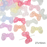 5-60 tk akr&uuml;&uuml;lhelmed kikilips pilvev&otilde;lusid popkornipallid helmed meisterdamiseks k&auml;ev&otilde;ru kaelakee ehete valmistamiseks 24x17mm 5pcs
