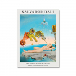 S&uuml;rrealism Impressionism Salvador Dali seinakunst, l&otilde;uend Plakatitr&uuml;kk Abstraktne retromaal Pilt Seinapilt Elutoa sisekujundus 50x70cm No Framed