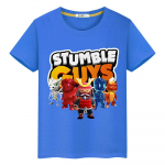 Stumble Guys t-s&auml;rk 10-aastasele poisile Prinditud 100% puuvillane Summer Pride t-s&auml;rk 2024 L&uuml;hikeste varrukatega Topid y2k &uuml;hes t&uuml;kis t&uuml;drukuriided 100 must