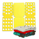 Plieur de v&ecirc;tement facile : chemises et tshirt bleu