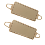 2 Pcs Panoramic Roof Molding Port Bag Cover For  Mercedes C Class W204 - E Class W212 - Beige