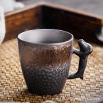 Kiln Transformation Kung Fu teetass J&auml;mekeraamiline kontsentreeritud kohvitass Retro teetass 51-100ML