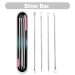 4 tk Akne eemaldaja t&ouml;&ouml;riistakomplekt Mustpeade plekkide eemaldaja vistrikun&otilde;elad OPP h&otilde;be