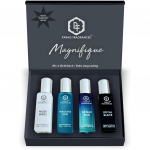 Suurep&auml;rane Parf&uuml;&uuml;mi Kingituspakend/Kauakestev Attar Parf&uuml;&uuml;m 4 tk 20 ml Iga Pakk (Musk White, Maldives Blue, Hawai Blue, Black Royal)