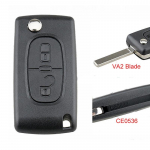 2 nupuga auto kaugjuhtimispuldi v&otilde;tmehoidja &uuml;mbris Peugeot Partner Citroen Berlingo C3 Picasso 2009 2010 2011-2016 asendustarvikutele must