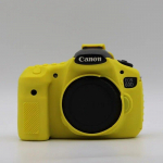 Silikoonist armor nahaga digikaamerate korpuse korpuse katte kaitse Canoni EOS 60D 60Da DSLR-kaamera jaoks must