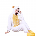 Armas Lamba Kigurumi Pidžaama N&ouml;&ouml;pidega Onesie T&auml;iskasvanutele &Uuml;heosaline Pidžaama Naised Halloweeni Kost&uuml;&uuml;m T&auml;iskombinesoonid Bodysuitid XL