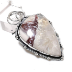 Wild Horse Gemstone Handmade 925 Sterling Silver Jewelry Pendant 2.25 r0e80