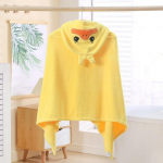 FASHION laste vannir&auml;tik Kapuutsiga Cape Cloak Imav beebi kapuutsiga hommikumantel Cartoon Baby Coral Fliisist vannir&auml;tik lastele 70-140CM