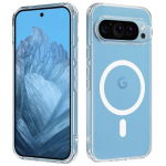 Magsafe'i l&auml;bipaistev telefoni&uuml;mbris Google Pixel 9 Pro XL akr&uuml;&uuml;list p&otilde;rutuskindel juhtmevaba laadimiskaitse kate telefonile Google Pixel 8 Pro 7A 7Pro Google Pixel 9 puhas