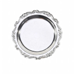 &Uuml;mmargune kullast kandik roostevabast terasest sirge servaga ehted kosmeetikatoodete meigik&uuml;&uuml;nlataldrik p&auml;rastl&otilde;unatee magustoidutaldrik kosmeetikatoodete hoiustamisalus 10cm kuld