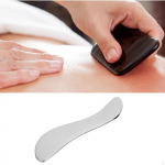 Gua Sha massaažilaua k&auml;sitsi kaasaskantav kaelakraapimismassaaži t&ouml;&ouml;riist 115mmx30mmx3.5mm