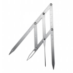 YH kulmude nihikuga joonlaud Microblading tarvikud p&uuml;simeigi m&otilde;&otilde;tmise t&ouml;&ouml;riist