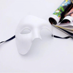 Halloweeni kost&uuml;&uuml;mipeo maskeraad Meeste maskeraad pooln&auml;oline t&auml;iskasvanud ooperi fantoom Retroprintsi &uuml;he silmaga mask