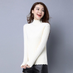 Naiste naiste k&otilde;rge elastne poolkaelusega kampsun Naiste &otilde;huke t&otilde;mme Naiste džemprid, pulloverid XL