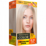 PERMANENT COLOR Professionaalne juuksev&auml;rvimine 24 t&uuml;&uuml;pi tooni Teie juuksehooldus Ash Blonde 0.21