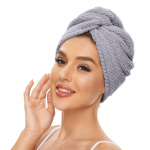 Ultrapehme mikrokiust r&auml;tik &ndash; kiiresti kuivav, &uuml;liimav m&auml;his naistele ja t&uuml;drukutele, &otilde;rn hooldus lokkis v&otilde;i kahjustatud juustele, tugev vannitoatarvik 1pcs