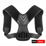 Reguleeritav selja &otilde;lgade kehahoiaku korrigeerija v&ouml;&ouml; rangluu l&uuml;lisamba tugi kujundab keha &uuml;mber Kodukontor Sport Selg &uuml;laosa kaelatugi M must