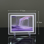 Grace 3D V&auml;ikesed kingitused Kodukaunistused Mereliiv Maastikukaunistused Kiirliivakunst Liivakell Liivamaal 17.5cm-rectangle lilla