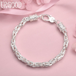 925 Sterling h&otilde;bedane homaariga k&auml;ev&otilde;ru Moodsad pulmaehted 20CM