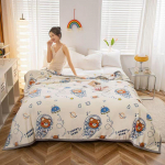 Eriti pehme flanellist tekk Paksendatud nap konditsioneeri tekk 100*120cm