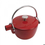 Malmpott-teekann - STAUB - Punane - Glasuuritud - K&otilde;rge kvaliteediga - Elegantne disain punane