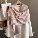 Talvine soe kashmiirist sall naistele Luksuslik pashmina tekk Paks sall-r&auml;tik kaelar&auml;tt Moodne Bufanda Echarpe Poncho brown