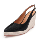 Mood kiilplatvorm Mood terava suuga &uuml;hekordsed kingad Naiste Baotou Retro &otilde;lgkontsad vabaaja t&ouml;&ouml;kingad Zapatos Mujer 35 must