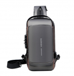 Meeste vargusvastane paroolilukuga rinnakott &ndash; ideaalne v&auml;ljas jooksmiseks, mootorrattaga s&otilde;itmiseks, reisimiseks ja vaba aja veetmiseks.