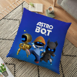 Astro Bot padjakate 2024 j&otilde;ulupadjap&uuml;&uuml;ri kaunistus kodu uusaasta diivanile auto padja kate 45x45cm 5