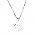 Kaelakee naistele Meestele Anime Titaanist terasest Kazuha Yun Jin ripatsiga kampsuniketi Cosplay aksessuaarid