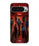 Coque - MANIACASE - Google Pixel 9 Pro - Souple - Noir - Stranger Things saison 4