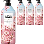 Kerasys Perfume Shampoo Cherry Blossom, 1L, 4 pcs. pink