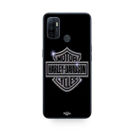 Coque Oppo A32 Harley Davidson logo motor sycles gris front noirHarley Davidson logo motor sycles gris front noir Maniacase must