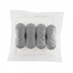 12 tk WC-istme tihend K&otilde;rgendatud WC-iste tugeva puhvri ja liimifunktsiooniga Hoidke oma WC-istet bidee kinnituse jaoks 1Set(4pcs)