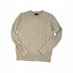 Wciągany sweter damski jasny ciepły J. CREW S - Used