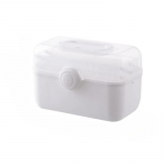 Ravimite s&auml;ilituskarp ravimite hoiukonteiner libisemisvastase k&auml;epidemega kokkupandava kodu esmaabikomplekti majapidamises kasutatav suure mahutavusega kohver M