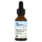 Sky Organics, Organic Castor Oil, Eyelash Serum, 1 fl oz (30 ml) white