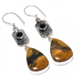 Sonora Sunrise, Spinel 925 Sterling Silver Jewelry Earring 2.56 j1t11