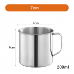 304 Roostevabast terasest &otilde;lle kohvikruus P&otilde;letusvastane tee vesi k&uuml;lm joogitass Kodukontor Kasuta kaasaskantavaid kaanega kuristamistopse 200-1100ml