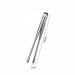 3-suurused grilltoidutangid libisemiskindlad k&uuml;psetusklambrid, roostevabast terasest kaasaskantavad piknikupintsetid salatileivaklambrid k&ouml;&ouml;gividinad