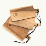 3-osaline komplekt mini lovewood l&otilde;ikelaud, puidust lihavaagen, m&otilde;lala kujuline juustulaud, serveerimislaud 18X8X0.8CM